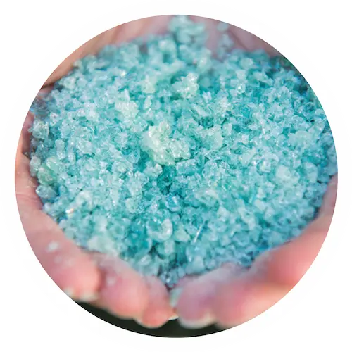 Recycleren van minerale wol  in Visé (België)